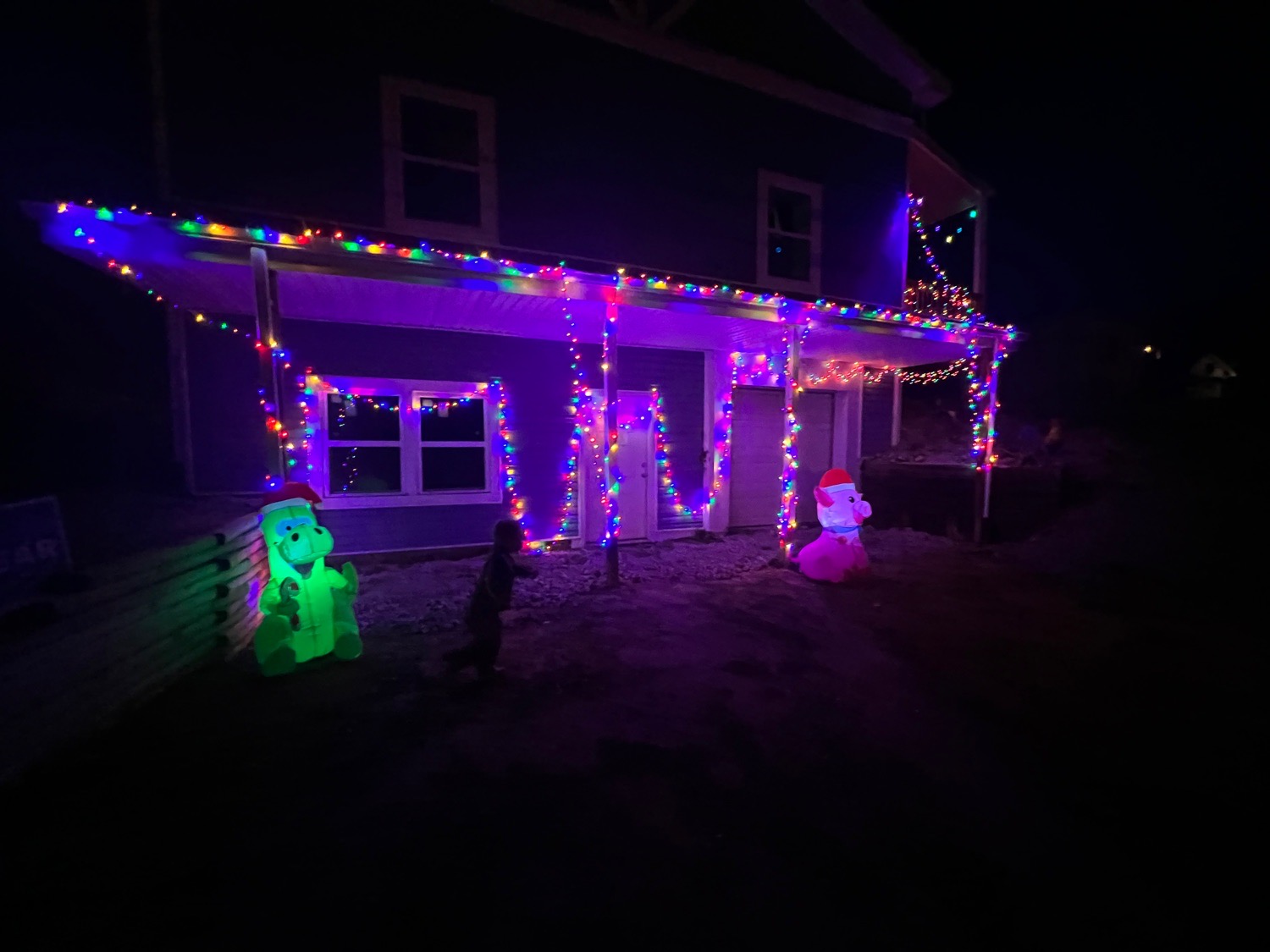 Christmas at the Blue House, Christmas lights in Morgantown, KY (photo 1)