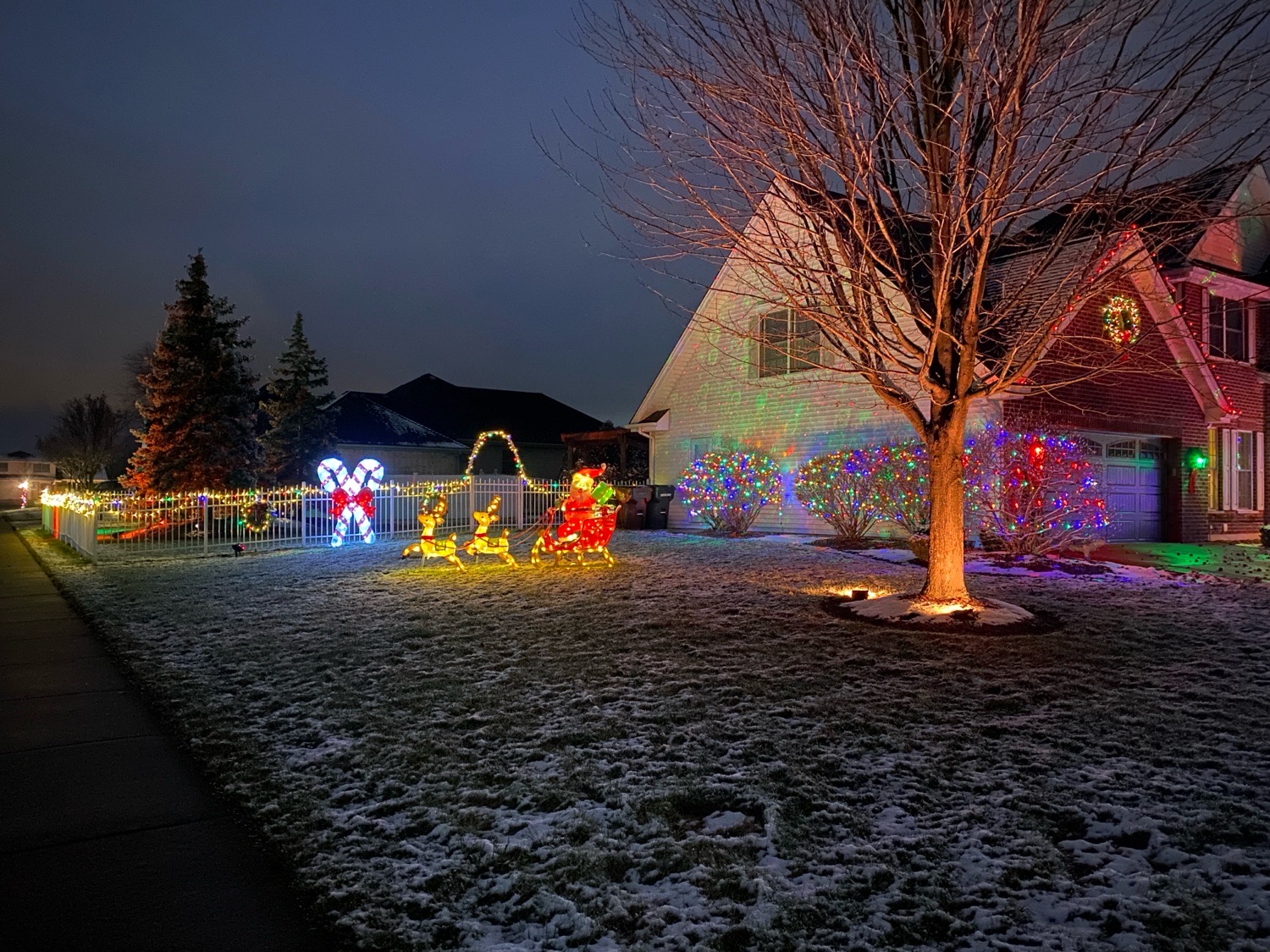 Harvest Holiday, Christmas lights in Frankfort, IL (photo 4)