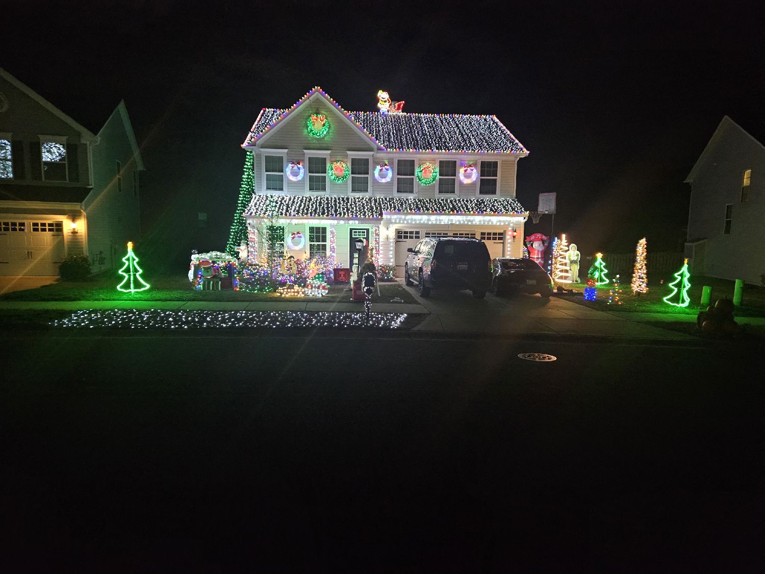 The Cru, Christmas lights in Concord, NC (photo 2)