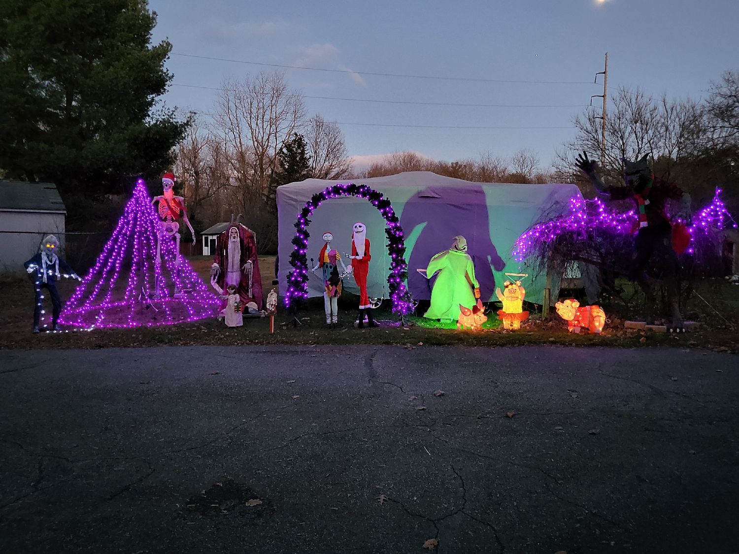 Cibulski's Christmas Wish, Christmas lights in Billerica, MA (photo 5)
