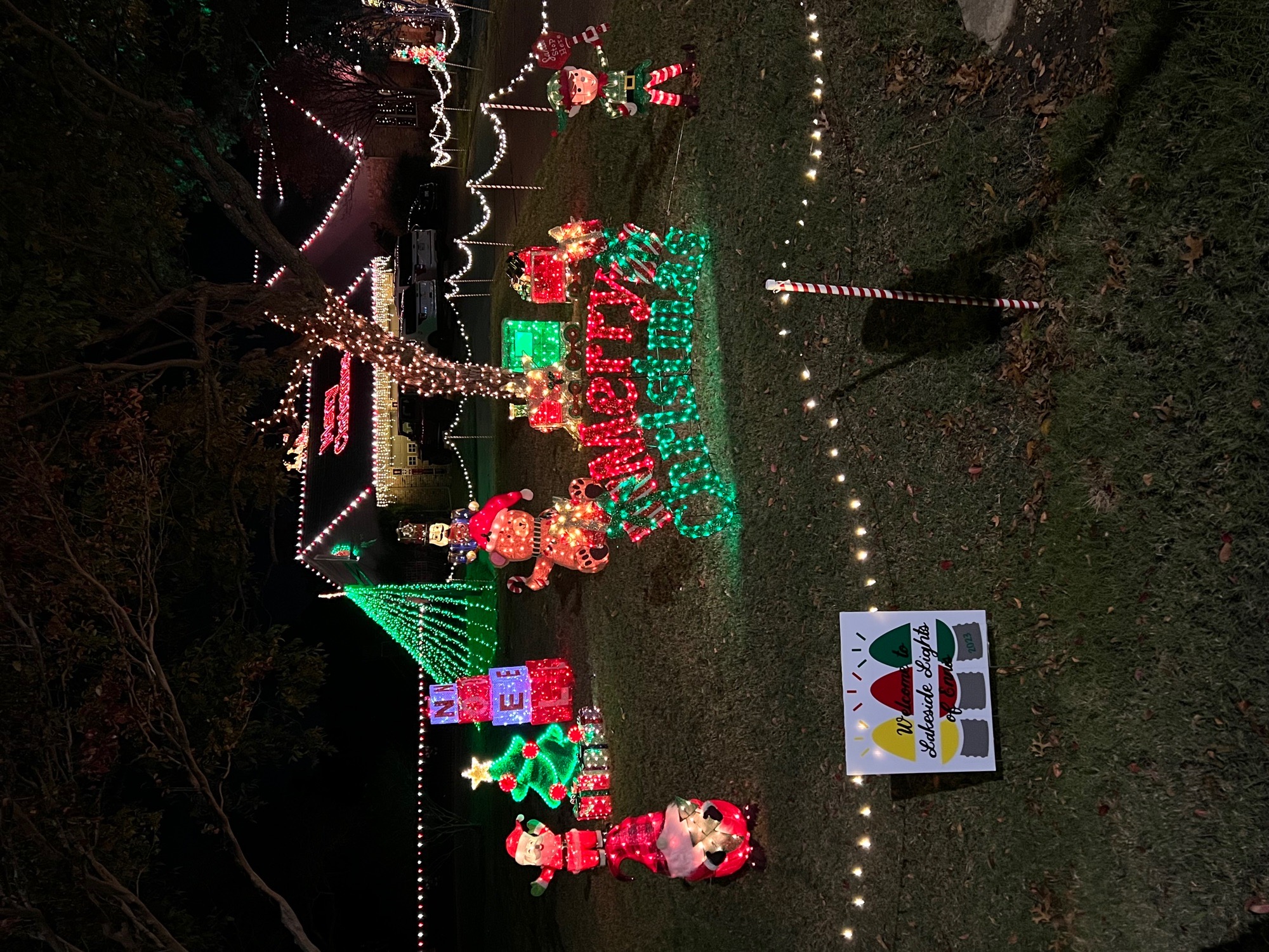 Lakeside Lights, Christmas lights in Ennis, TX (photo 4)
