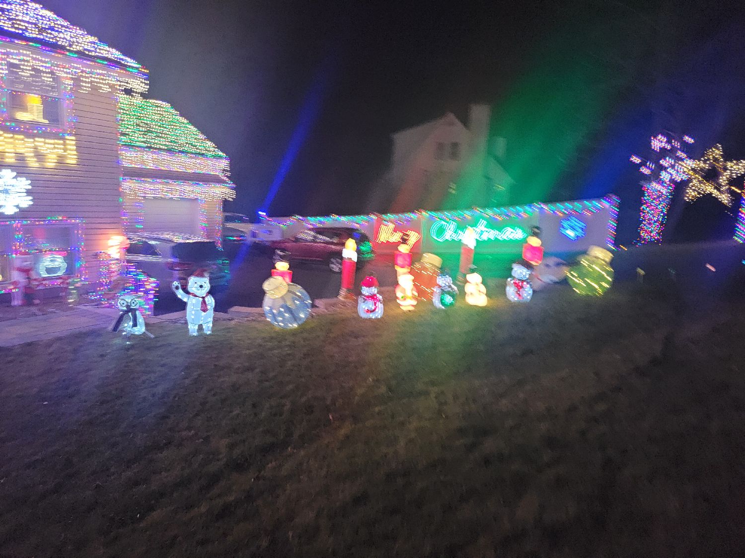 The Mergs Light It Up Clark Griswold Style, Christmas lights in Lafayette, NJ (photo 3)