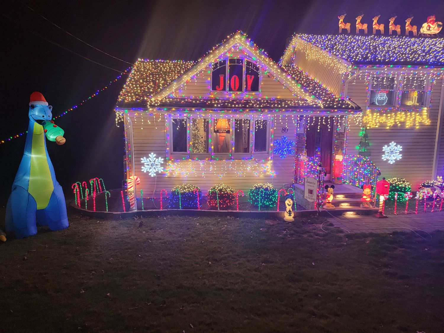 The Mergs Light It Up Clark Griswold Style, Christmas lights in Lafayette, NJ (photo 4)