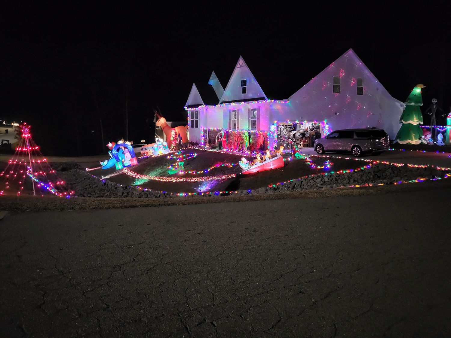 Merry Christmas from the Roberts', Christmas lights in Sanford, NC (photo 3)