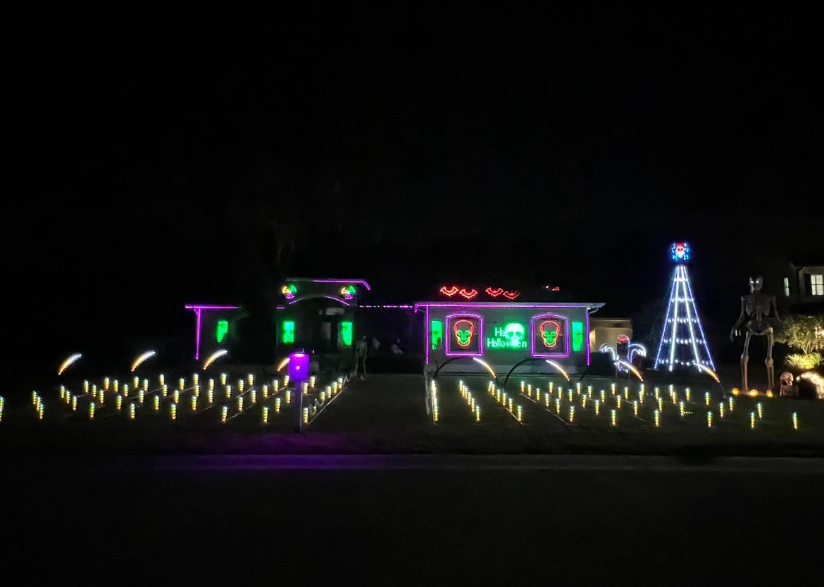 The Krampers light show, Christmas lights in New Port Richey, FL (photo 2)