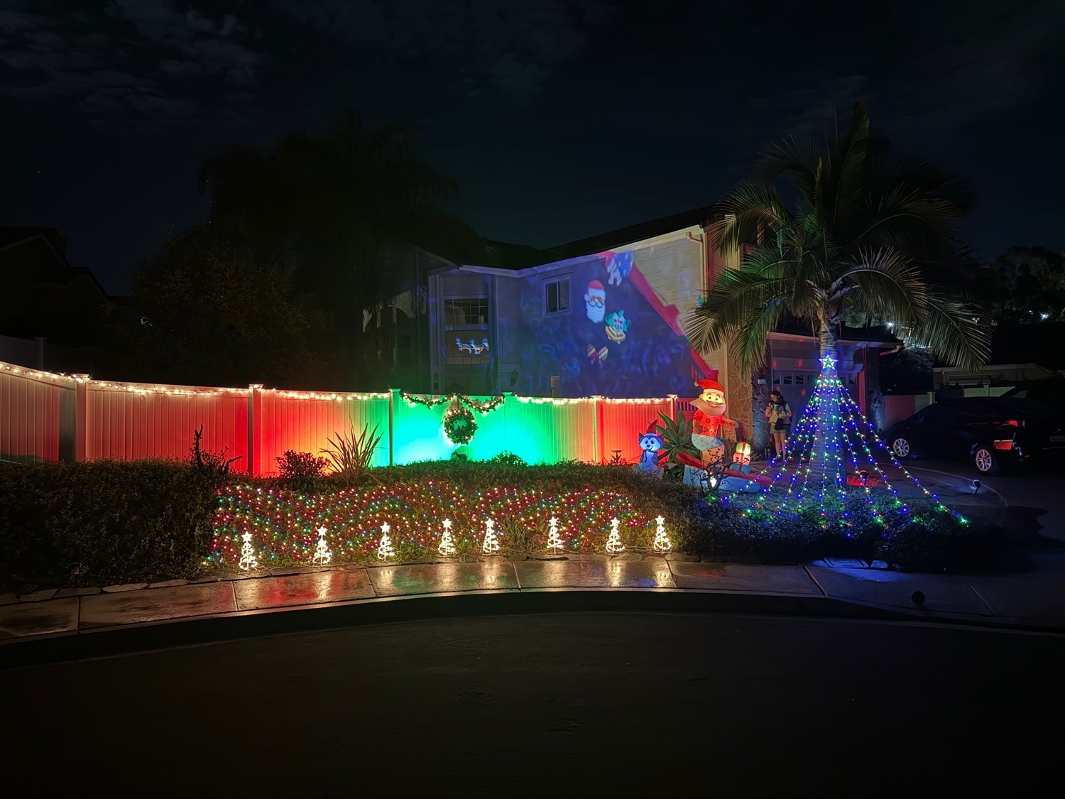 Mr. Christmas Lights/Sound and Atmos FX window, Christmas lights in San Diego, CA (photo 1)