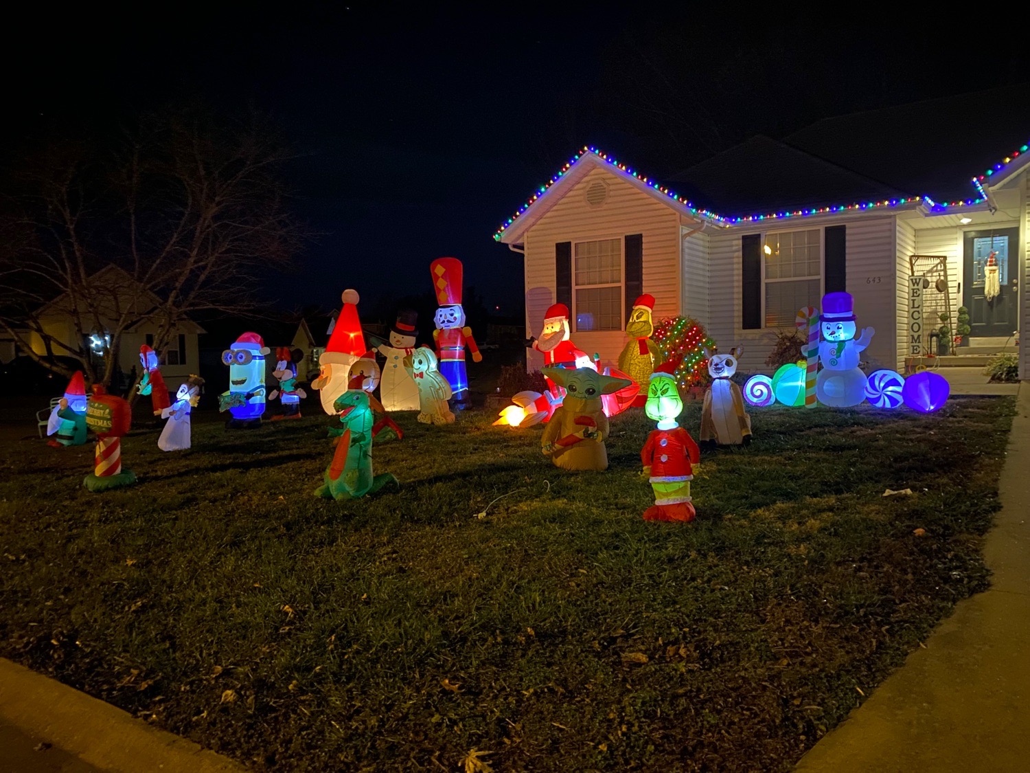 Seabaugh Residents, Christmas lights in Jackson, MO (photo 1)
