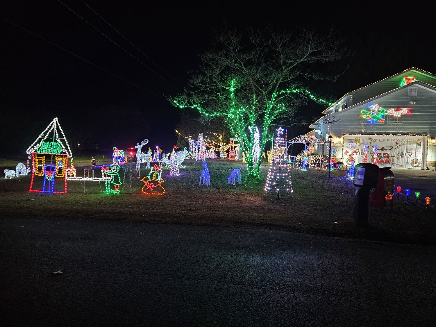 Master Drive, BSL, Christmas lights in Boiling Spring Lakes, NC (photo 1)
