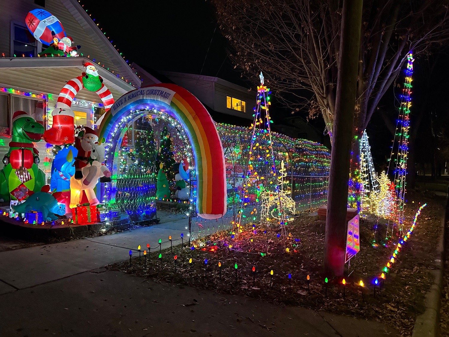 Valley Ave Holiday Lights, Christmas lights in Grand Rapids, MI (photo 1)