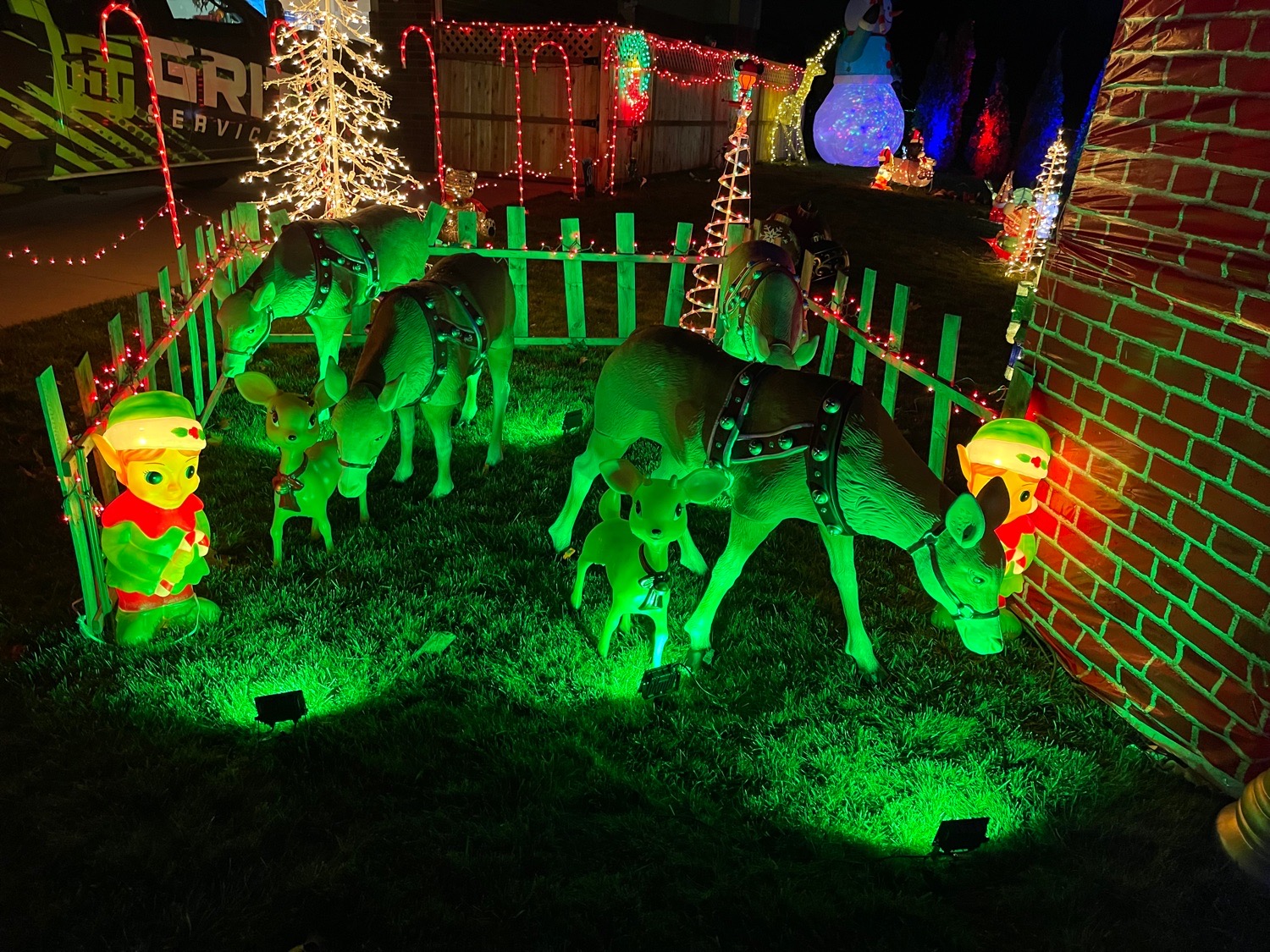 York Street Christmas, Christmas lights in Waterford, MI (photo 5)