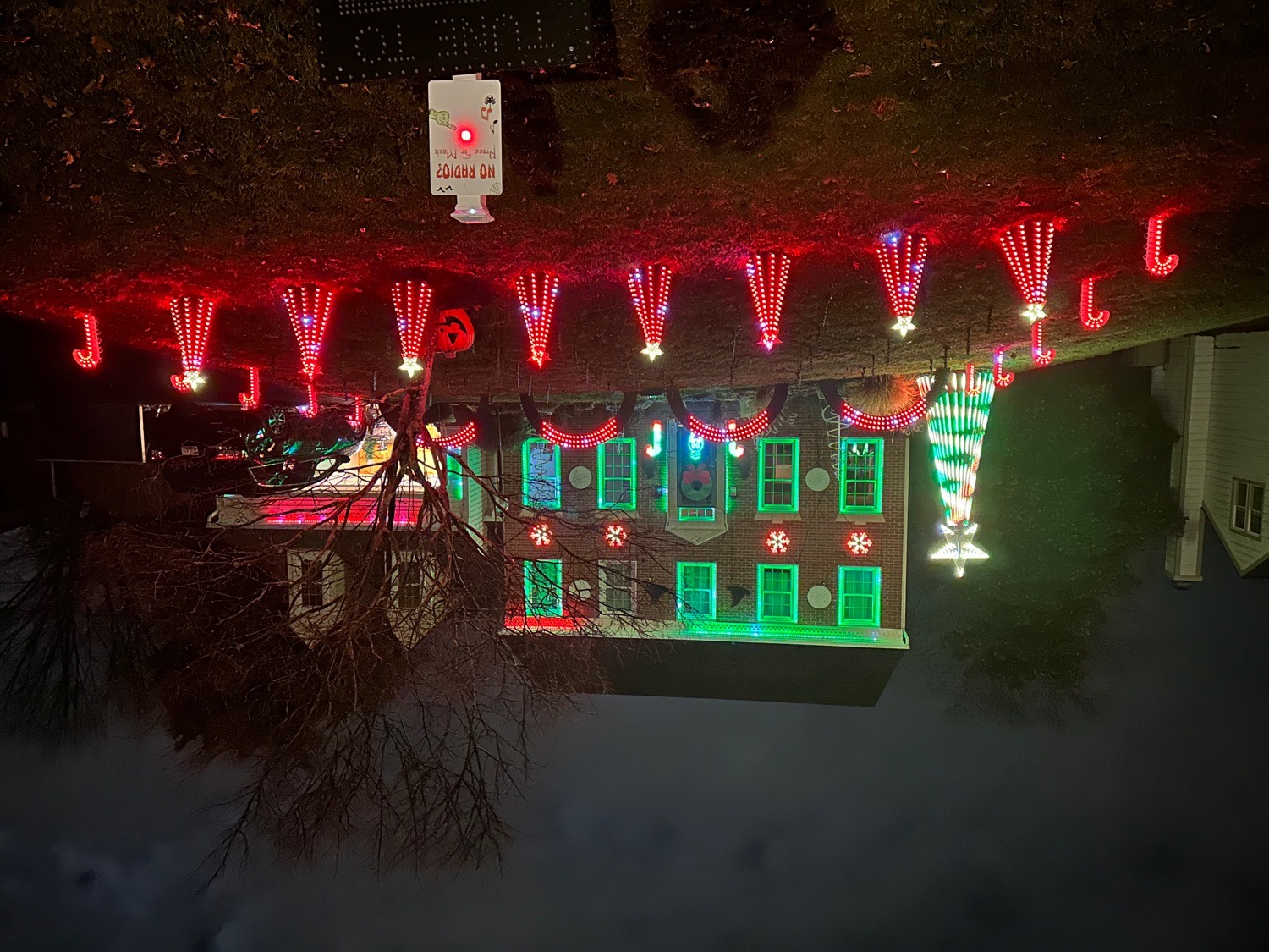 The Landlocked Lighthouse, Christmas lights in Rockville, MD (photo 2)