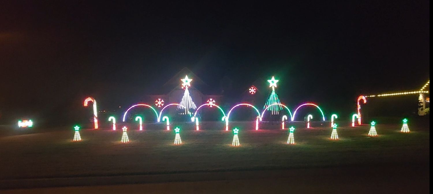 Lake country crossing lights, Christmas lights in Pottsboro, TX (photo 1)