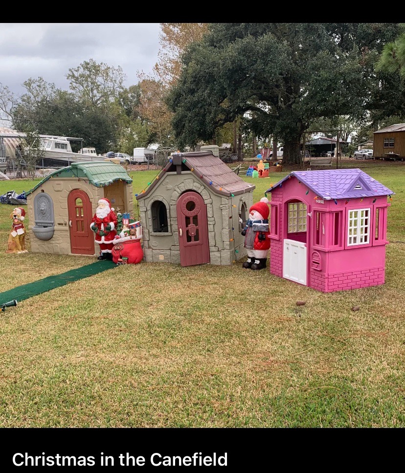 Christmas in the Canefield, Christmas lights in Jeanerette, LA (photo 2)