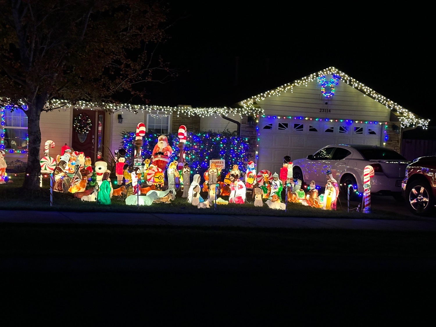 The Modi Family, Christmas lights in Newberry, FL (photo 1)