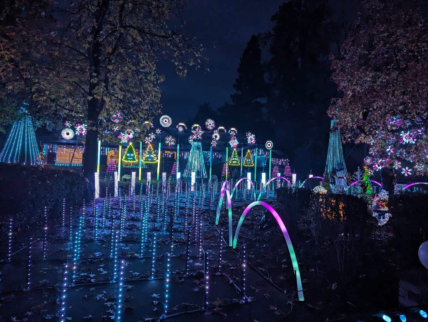 Redding Lights, Christmas lights in Redding, CA (photo 1)