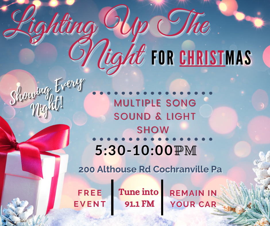 Lighting Up The Night for CHRISTmas, Christmas lights in Cochranville, PA (photo 1)