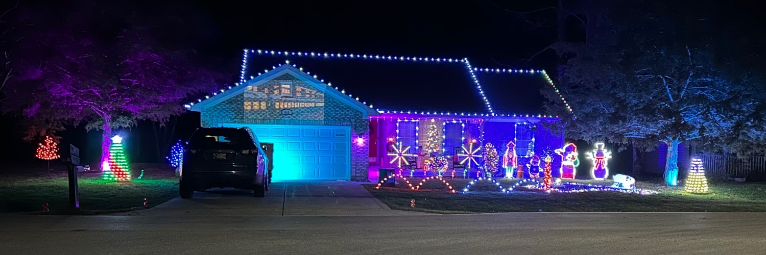 Lights of Mill Springs., Christmas lights in Coatesville, IN (photo 3)