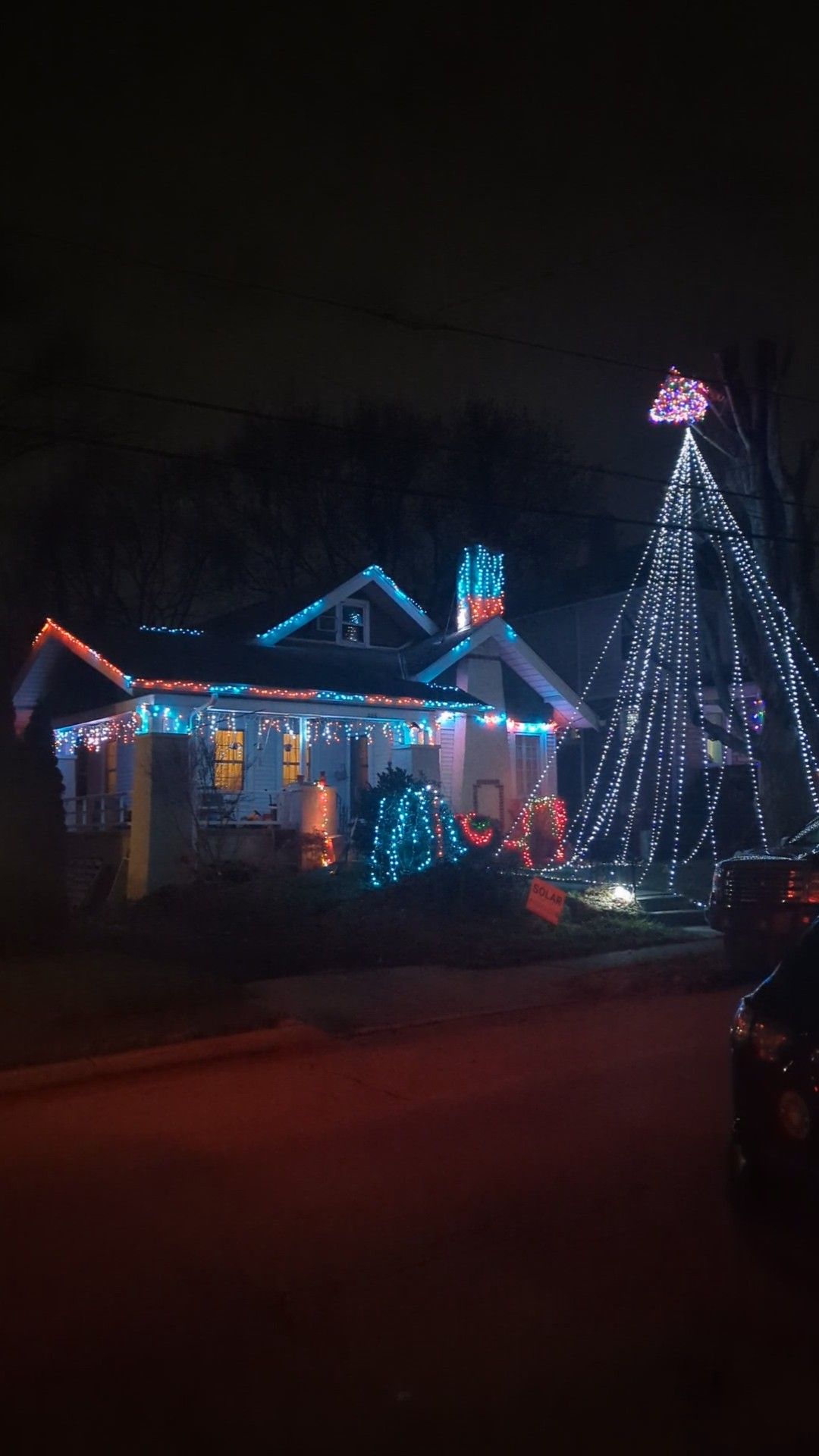 Christmas lights music dance! Powered by Hammer & Bell., Christmas lights in Glenside, PA (photo 1)