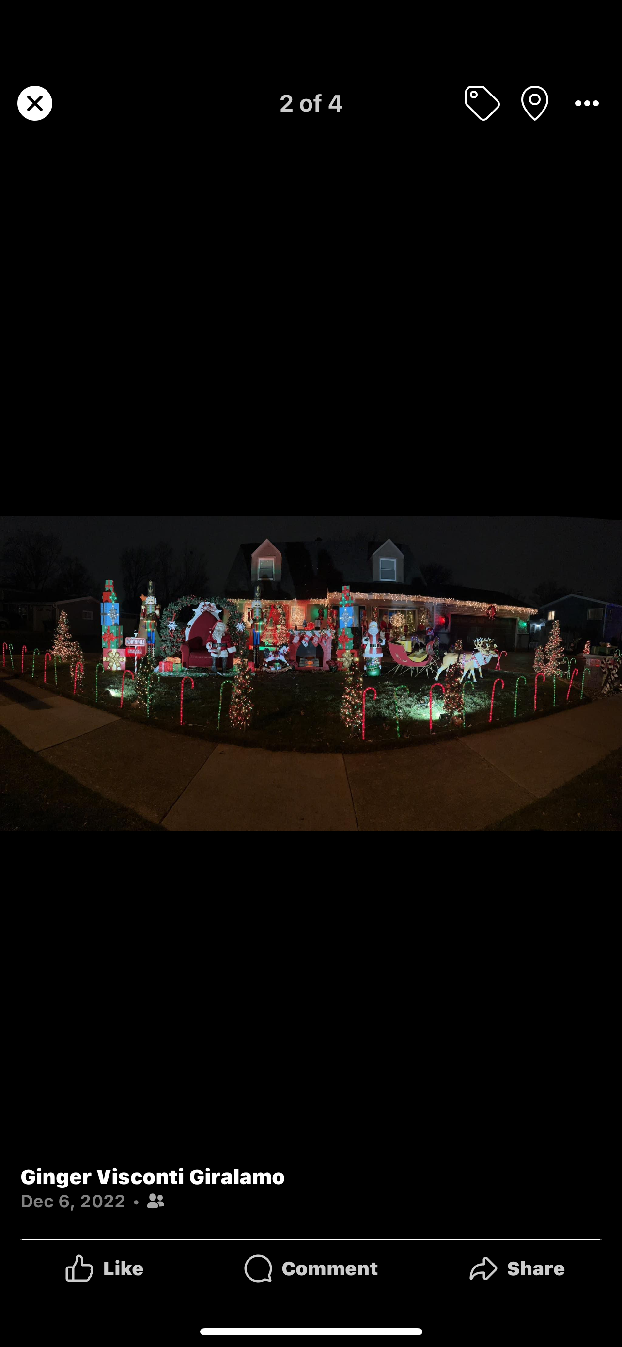 Holiday cheer on Pioneer, Christmas lights in Addison, IL (photo 2)