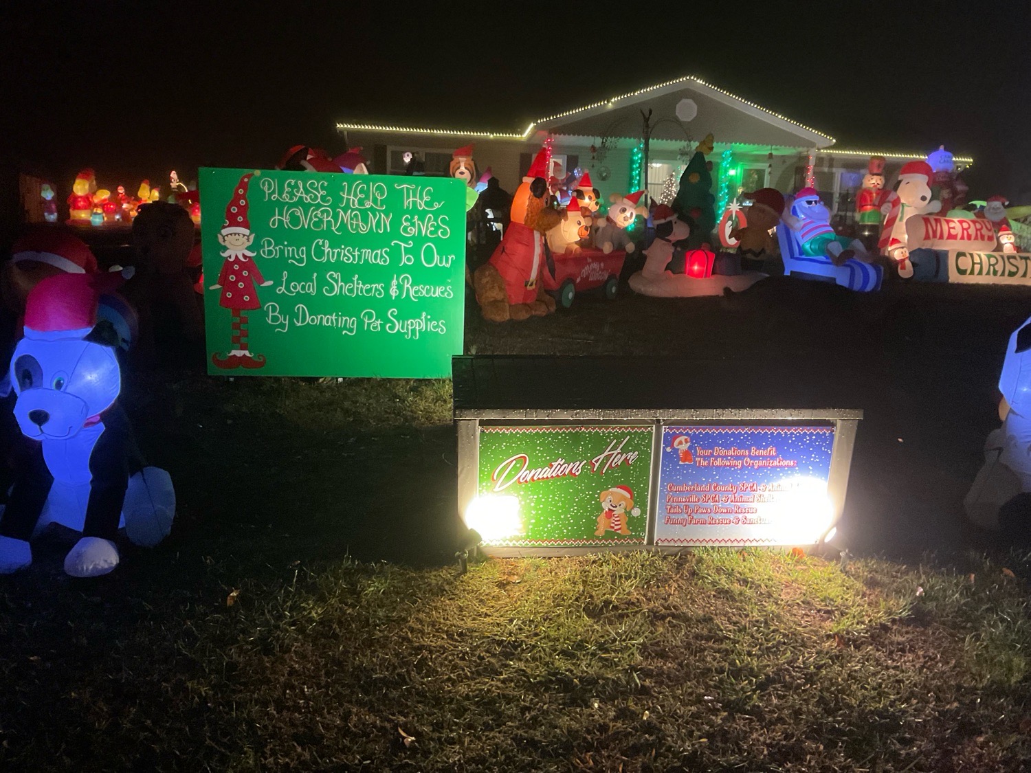 Christmas Displays To Benefit Animal Shelters & Rescues, Christmas lights in Bridgeton, NJ (photo 1)