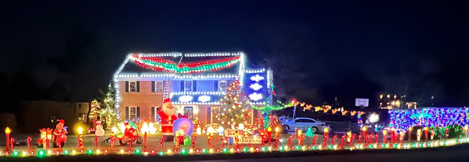 Lights, lights, lights, Christmas lights in West Chester, PA (photo 3)