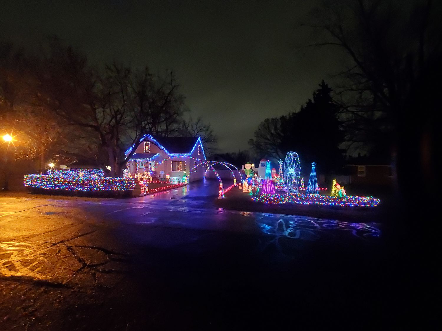 Lights on Case, Christmas lights in Columbus, OH (photo 1)