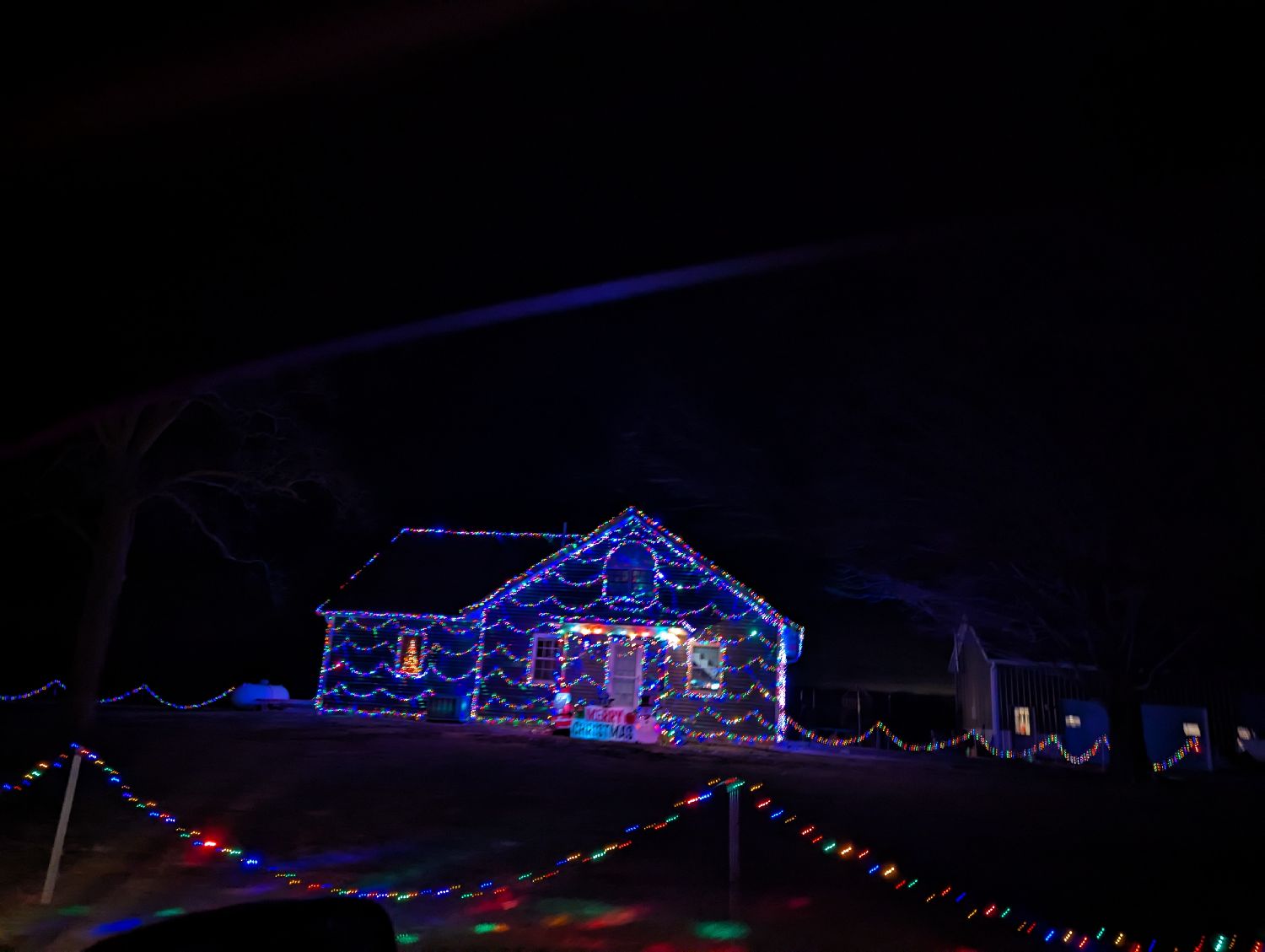 Real life gingerbread house!!!!!!, Christmas lights in Low Point, IL (photo 1)