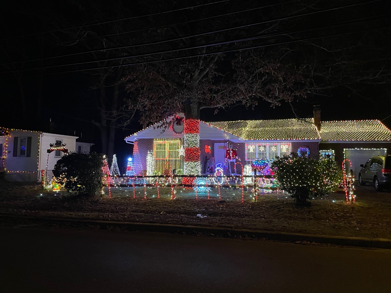 Candy Cane Chaos, Christmas lights in Pine Hill, NJ (photo 1)