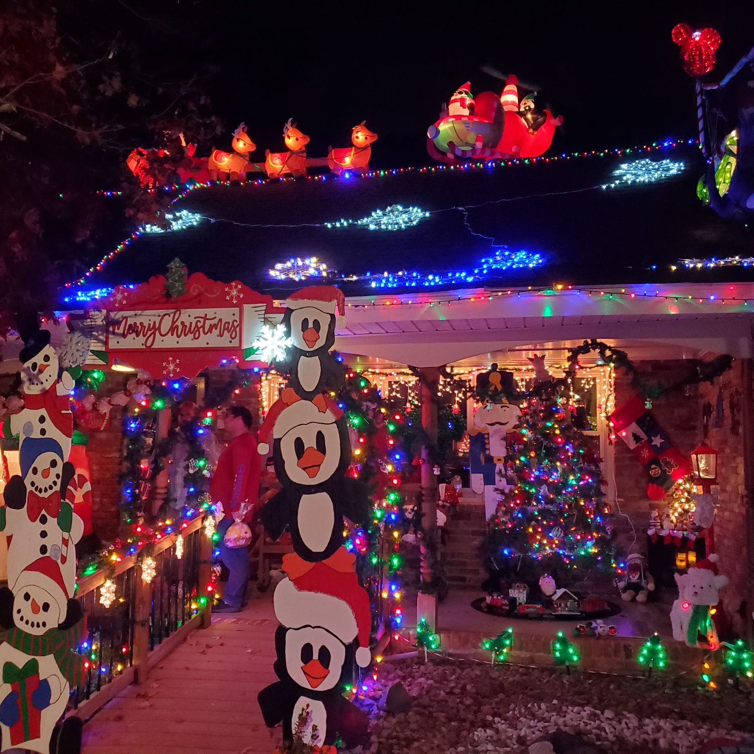 Snow much to see, Christmas lights in Warner Robins, GA (photo 2)