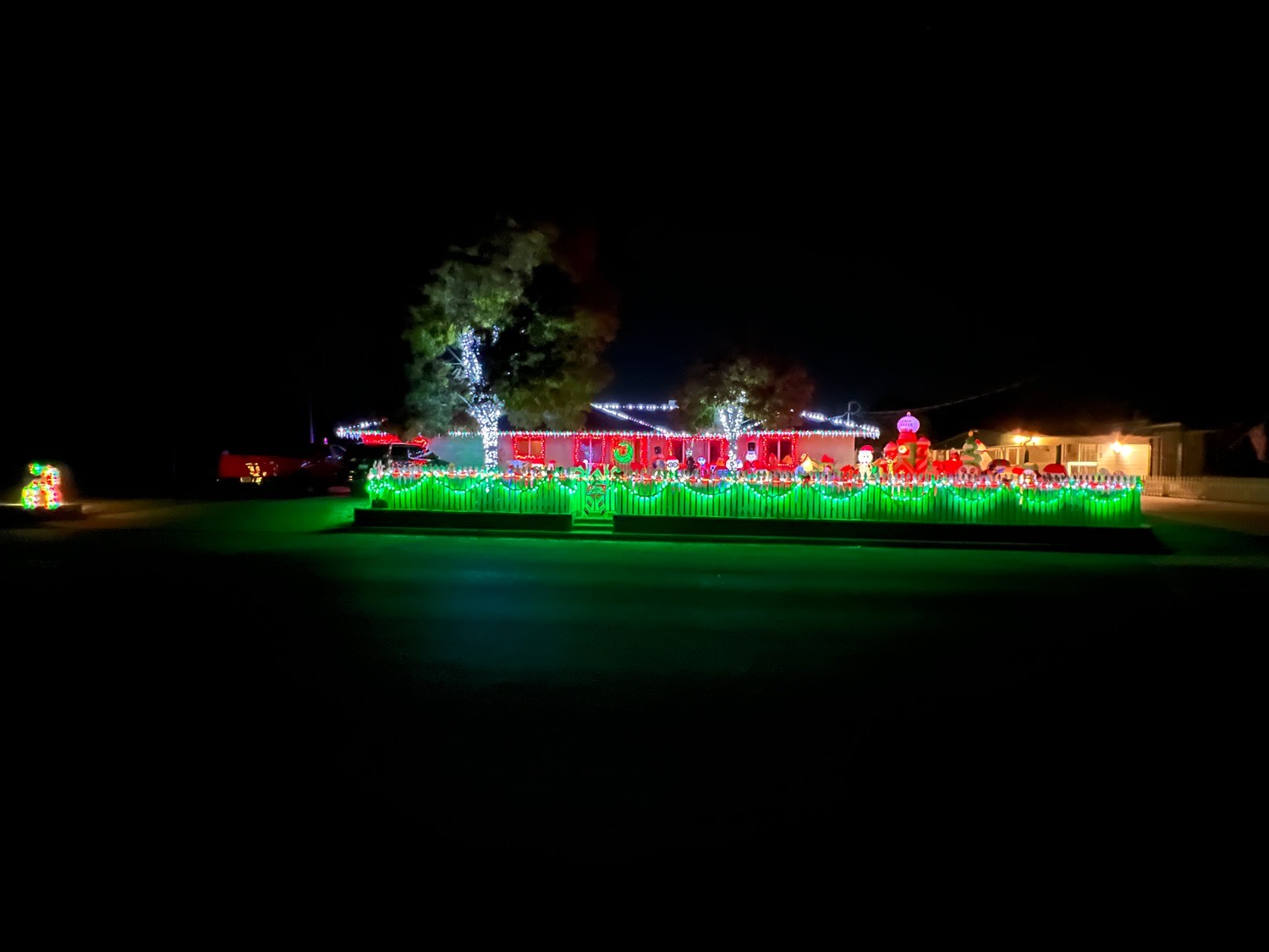 Ceballos Christmas display, Christmas lights in Strathmore, CA (photo 1)
