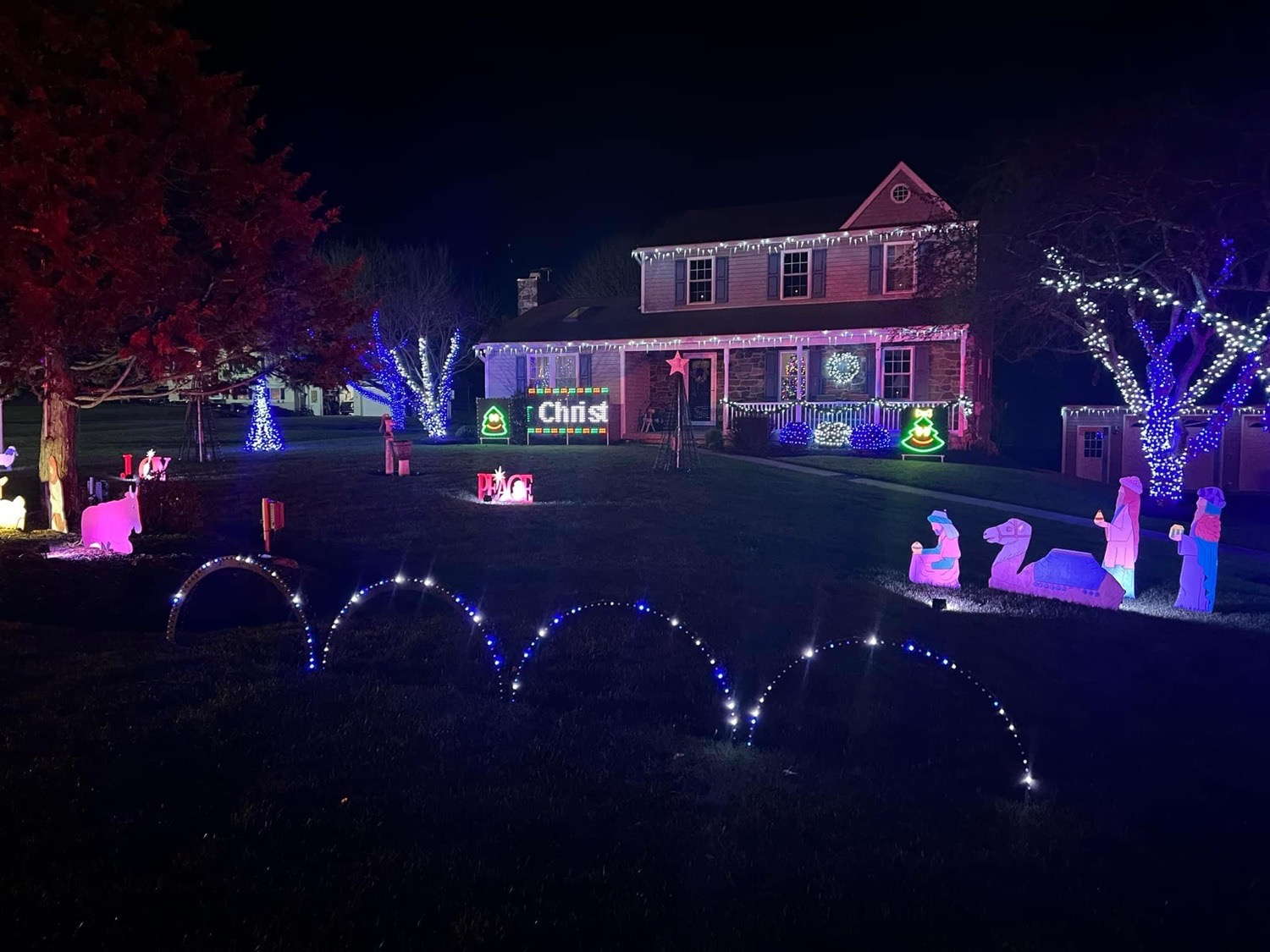 Lighting Up The Night for CHRISTmas, Christmas lights in Cochranville, PA (photo 2)