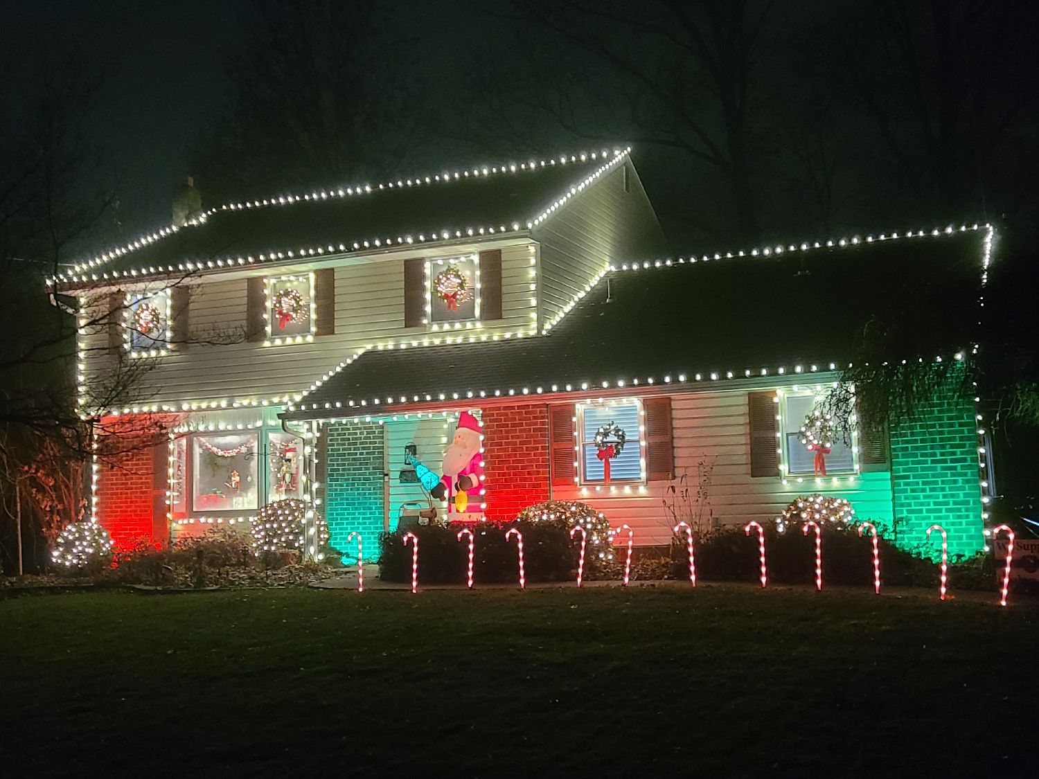 Sure does look swell Clarke, Christmas lights in Hatboro, PA (photo 1)