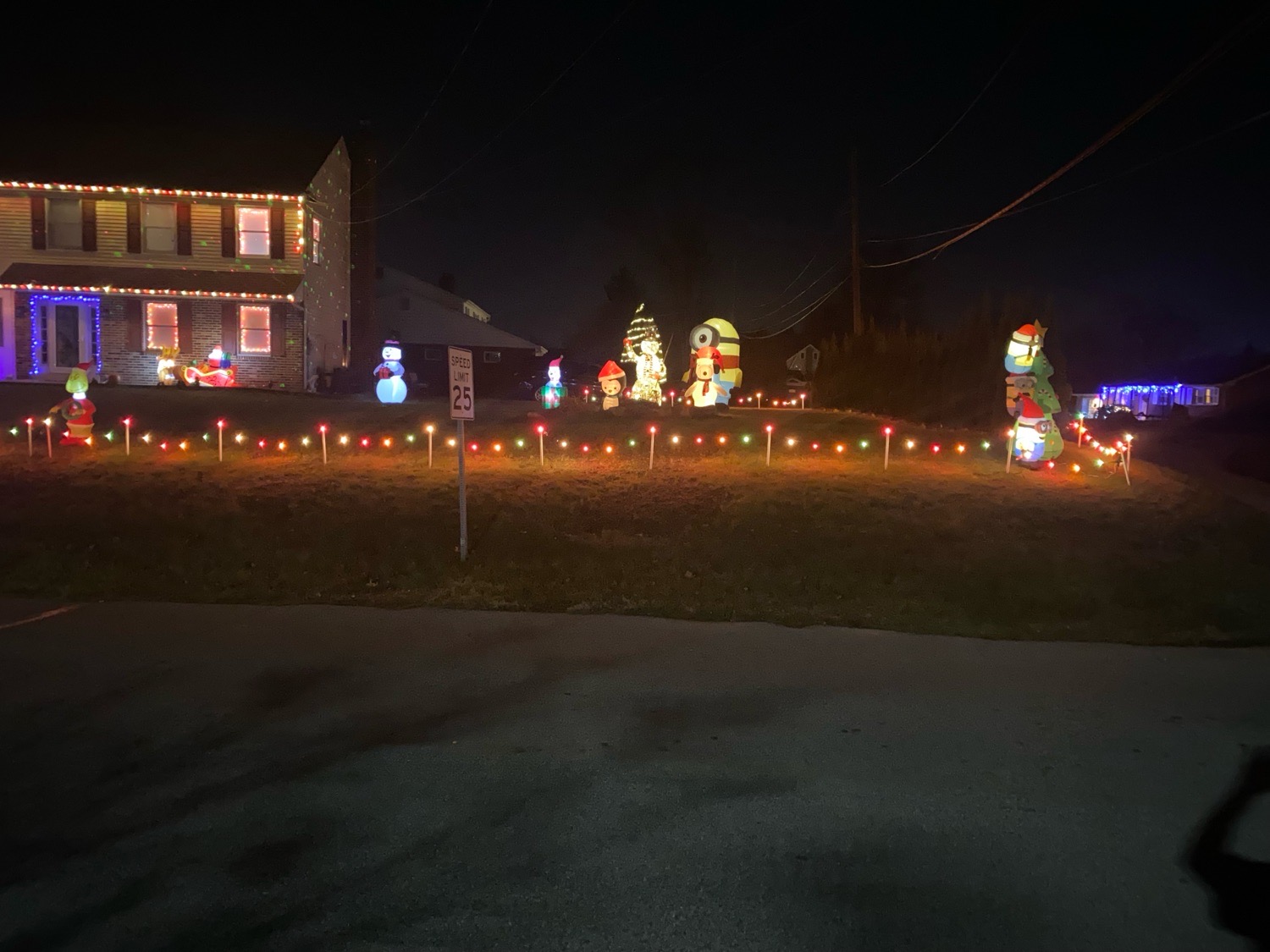 2023, Christmas lights in Newtown Square, PA (photo 3)