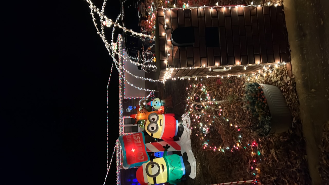Ugly sweater contest, Christmas lights in Warner Robins, GA (photo 1)
