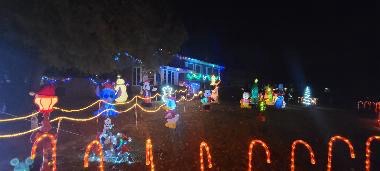 The Fitz’s Candy Cane Lane, Christmas lights in Wilmington, DE (photo 2)