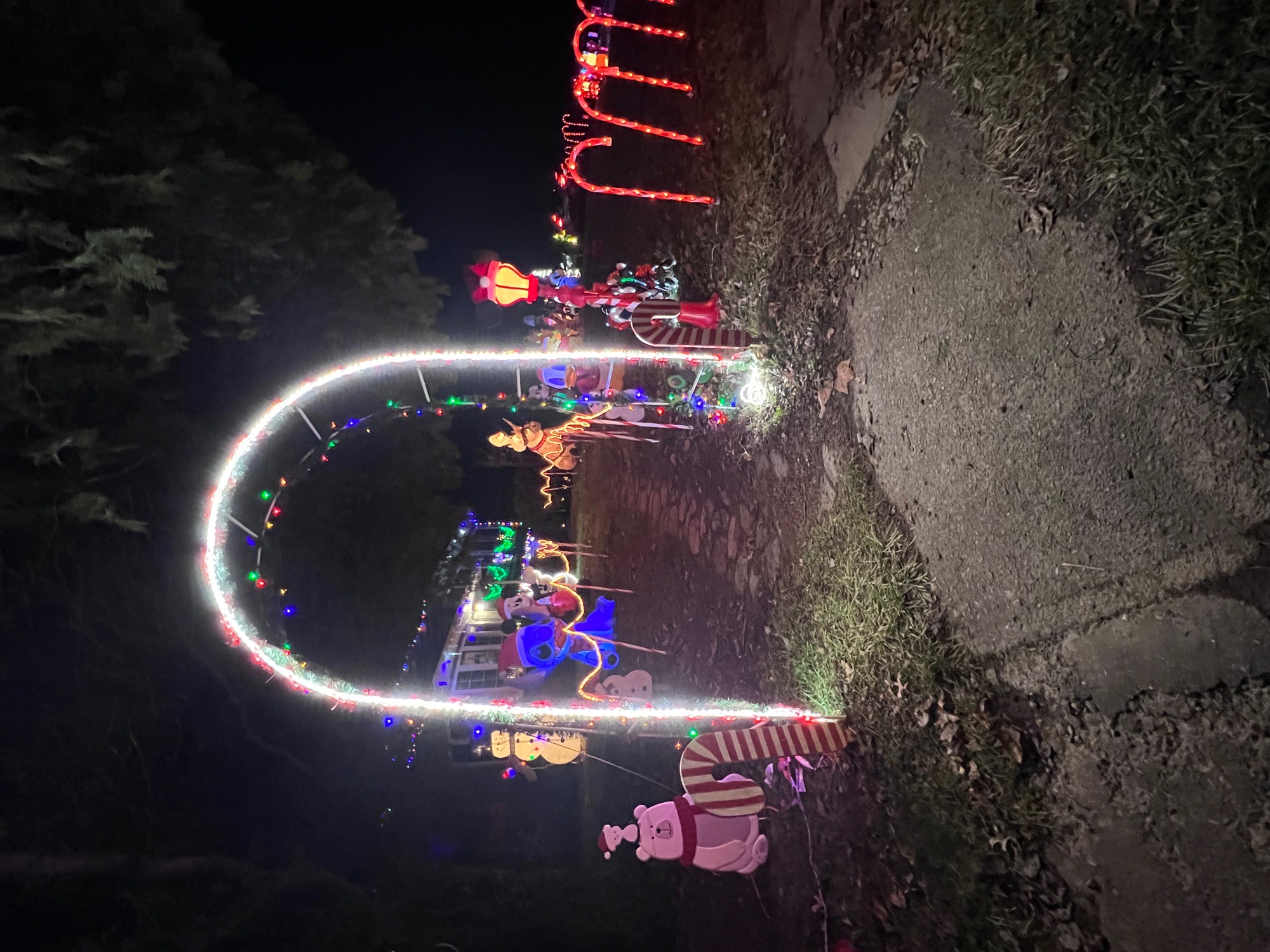 The Fitz’s Candy Cane Lane, Christmas lights in Wilmington, DE (photo 3)