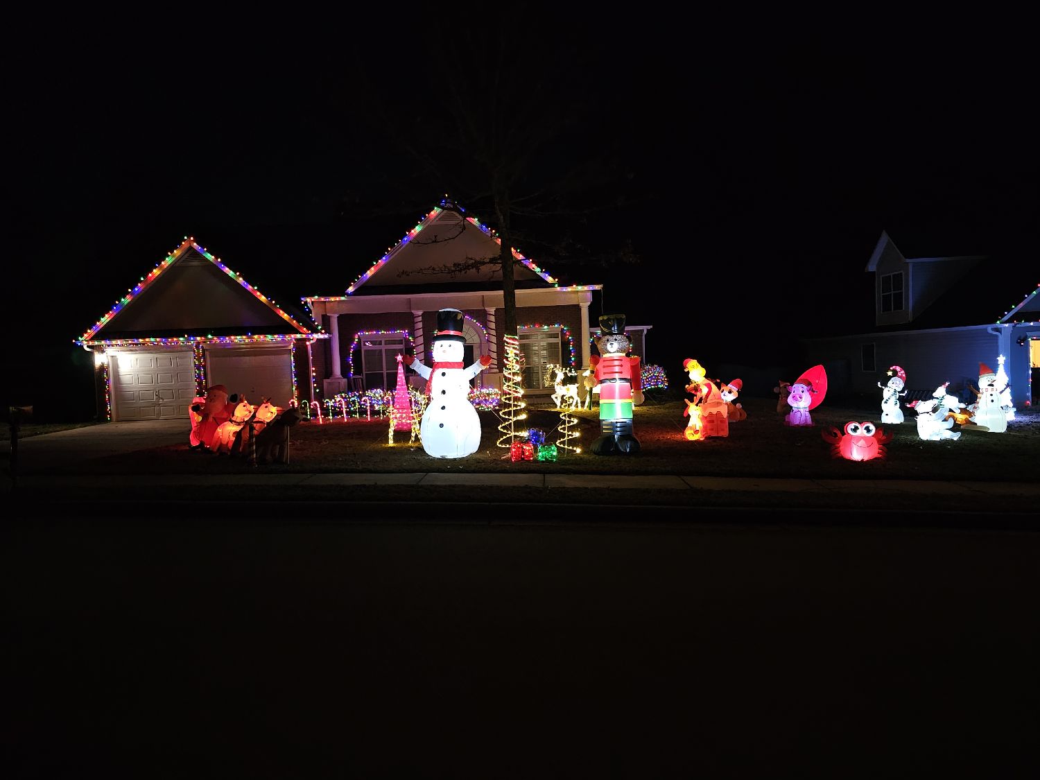Benslay's Christmas 2023, Christmas lights in Hampton, GA (photo 4)