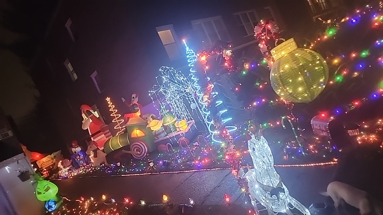 Our little lit up home, Christmas lights in Philadelphia, PA (photo 1)