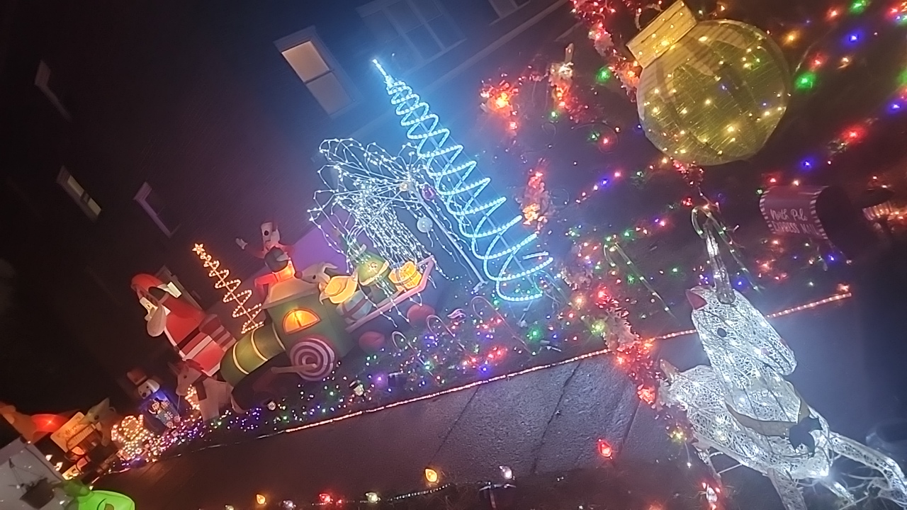 Our little lit up home, Christmas lights in Philadelphia, PA (photo 4)