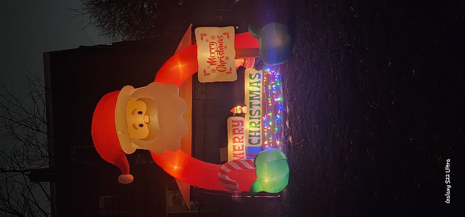 Our little lit up home, Christmas lights in Philadelphia, PA (photo 5)
