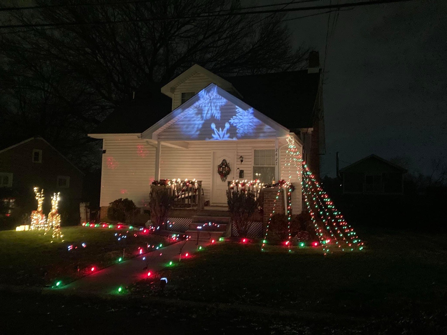 Merry Christmas, Christmas lights in Abington, PA (photo 3)