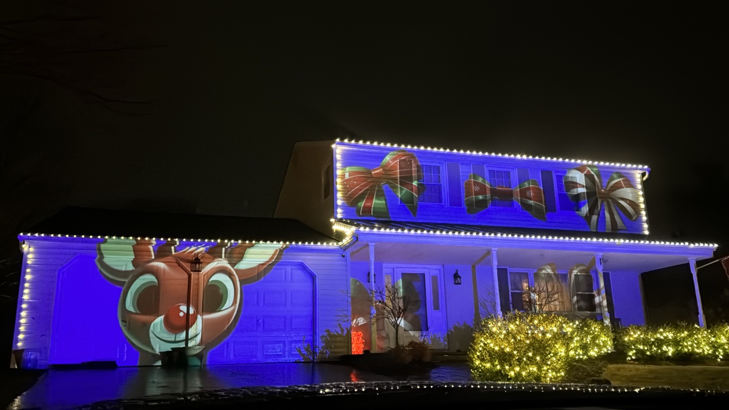 Phillips’ Projections, Christmas lights in Lansdale, PA (photo 2)
