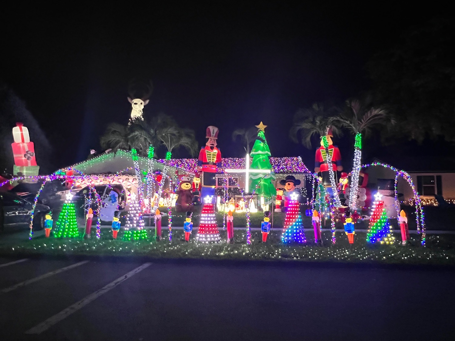 Nutcracker lane, Christmas lights in Royal Palm Beach, FL (photo 1)