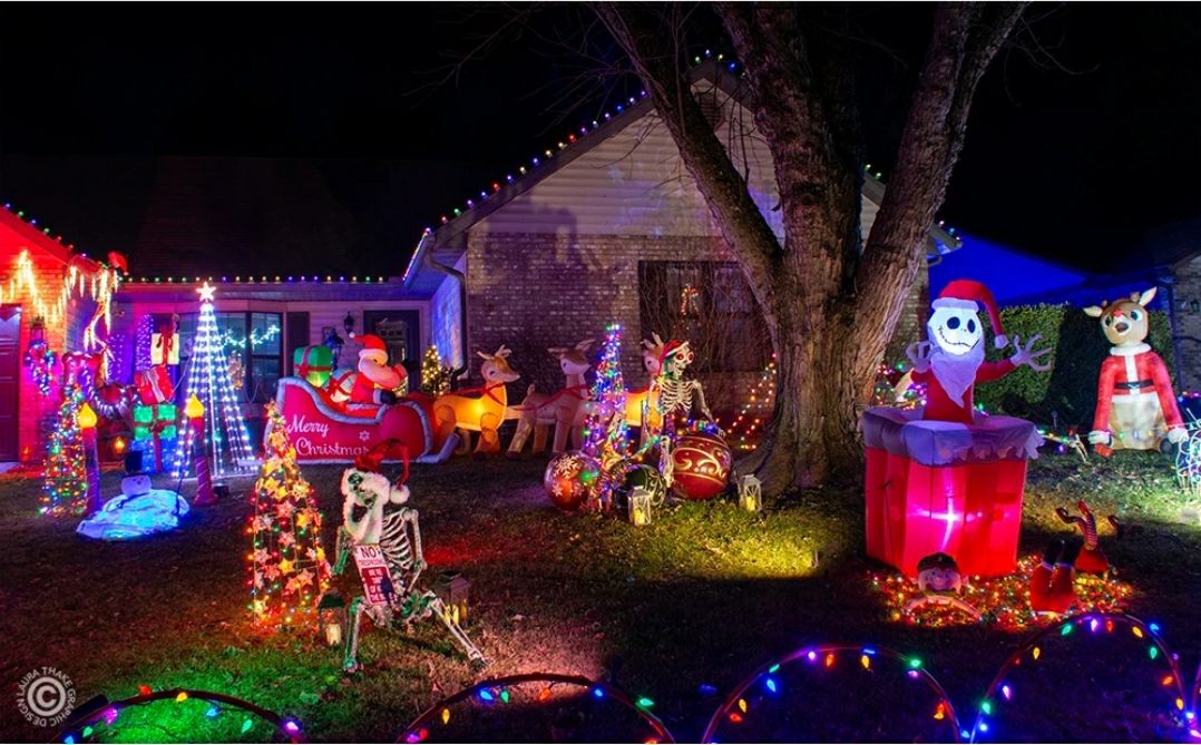 Christmas with a twist, Christmas lights in Swansea, IL (photo 4)