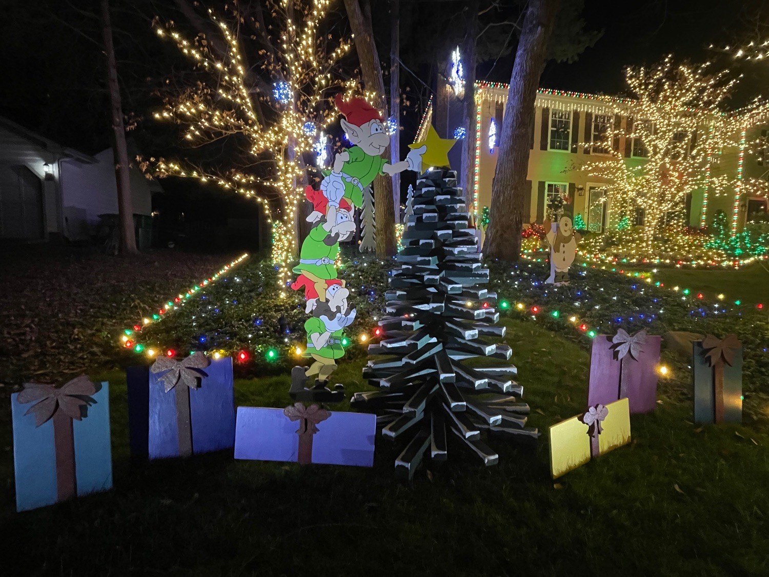 Christmas in the Creek, Christmas lights in Charlotte, NC (photo 2)