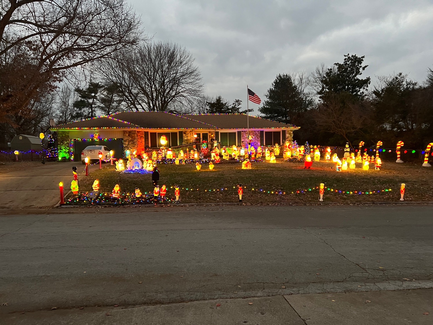 Miller Family Holiday Displays, Christmas lights in Ozark, MO (photo 1)