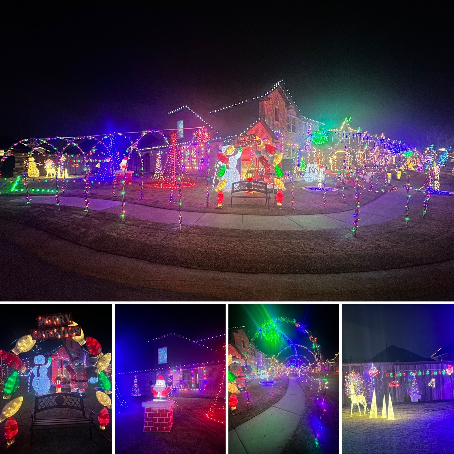 Dowden Christmas Display, Christmas lights in Celina, TX (photo 1)