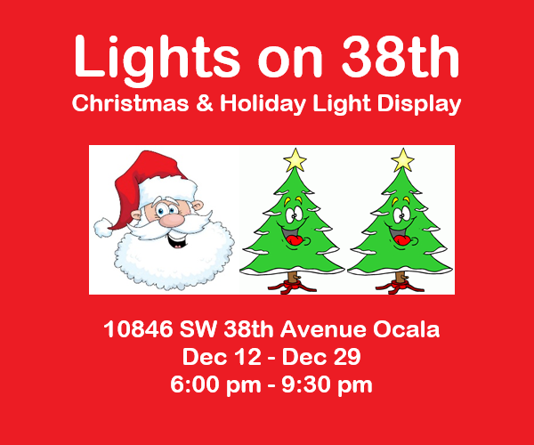 Lights on 38th, Christmas lights in Ocala, FL (photo 1)