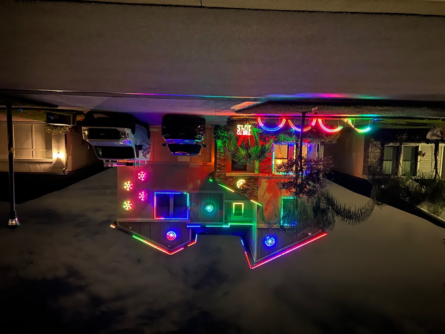 Lights on Capstone, Christmas lights in New Port Richey, FL (photo 2)