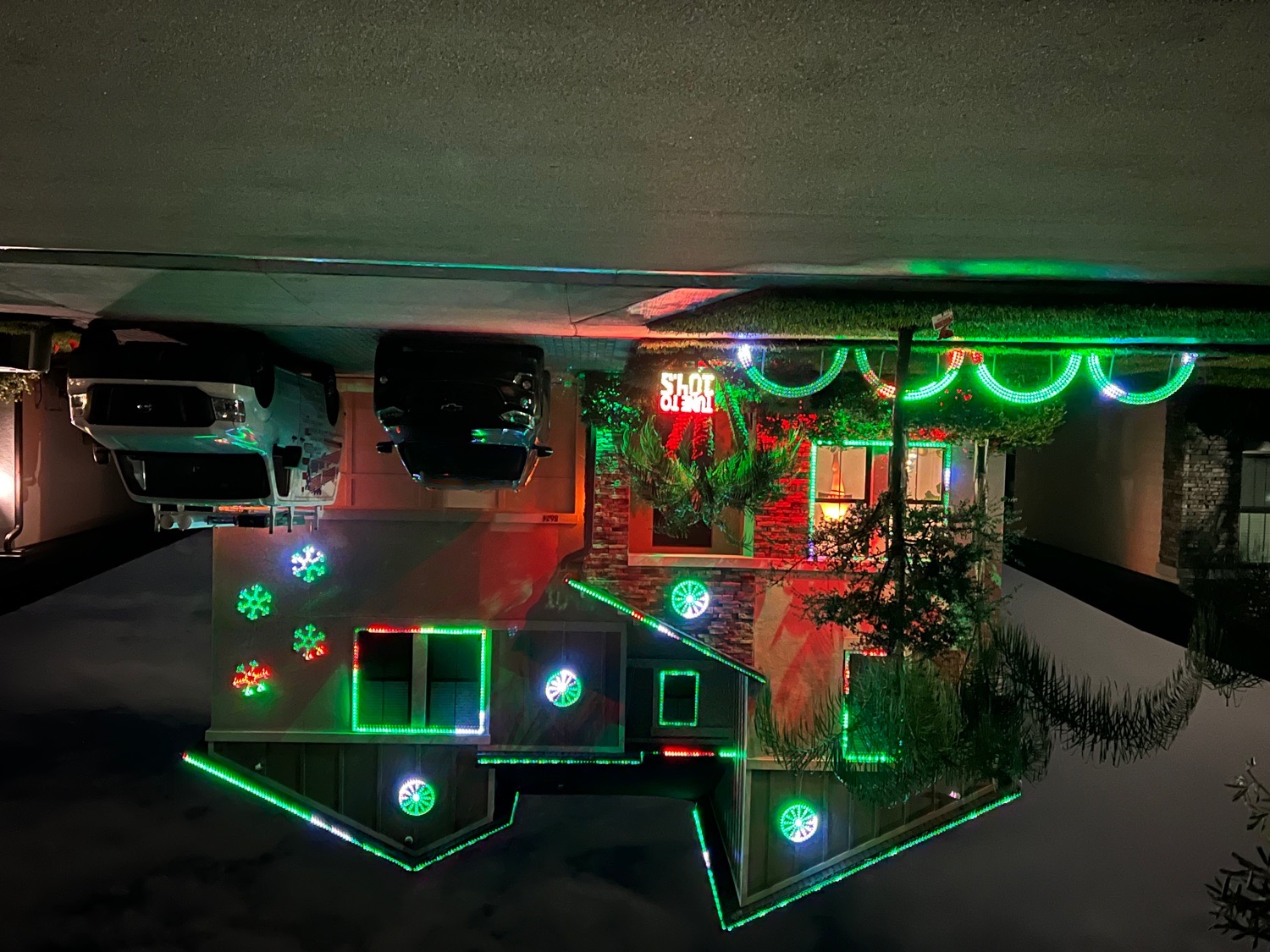 Lights on Capstone, Christmas lights in New Port Richey, FL (photo 4)